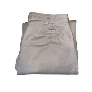POLO Ralph Lauren‎ Men's Chino Pants Khaki Tan 36 x 30 Pleated Cotton